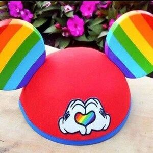 Disney Parks Rainbow Pride Mickey Ears Hat | Limited Edition Collectors Item